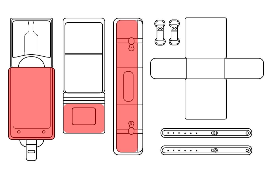 ランドセル使用箇所
